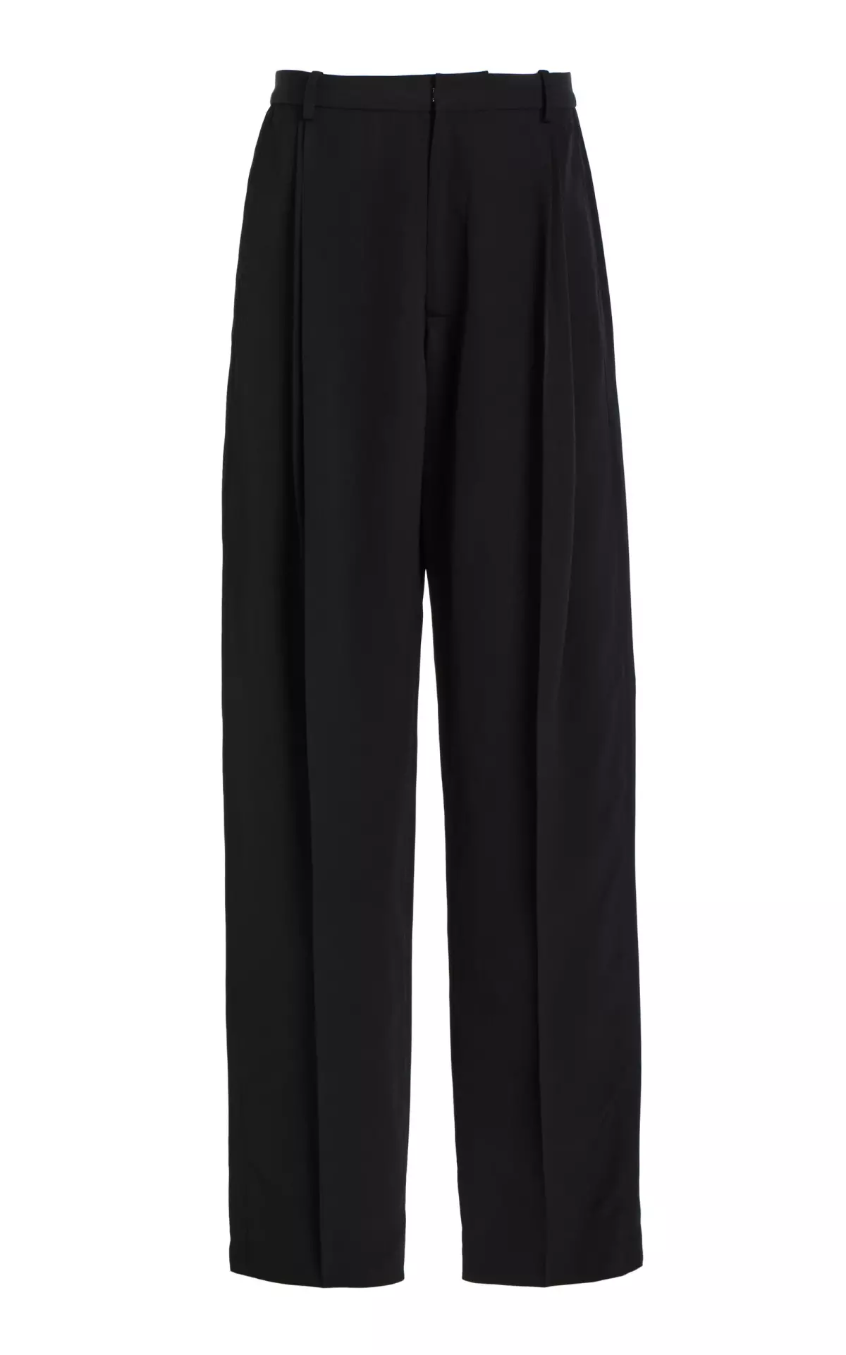 Clementina Tailored Straight-Leg Pants
