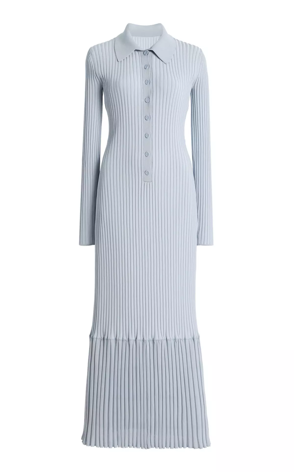 Luiza Ribbed-Knit Midi Dress