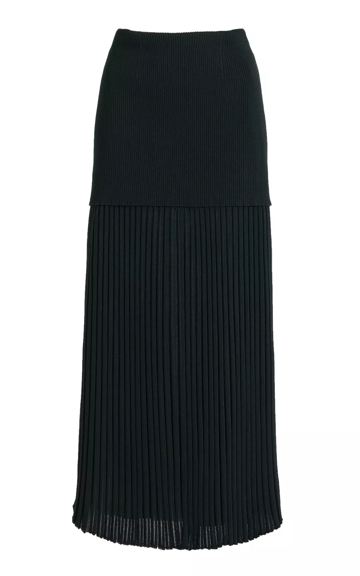 Luiza Ribbed Knit Midi Skirt