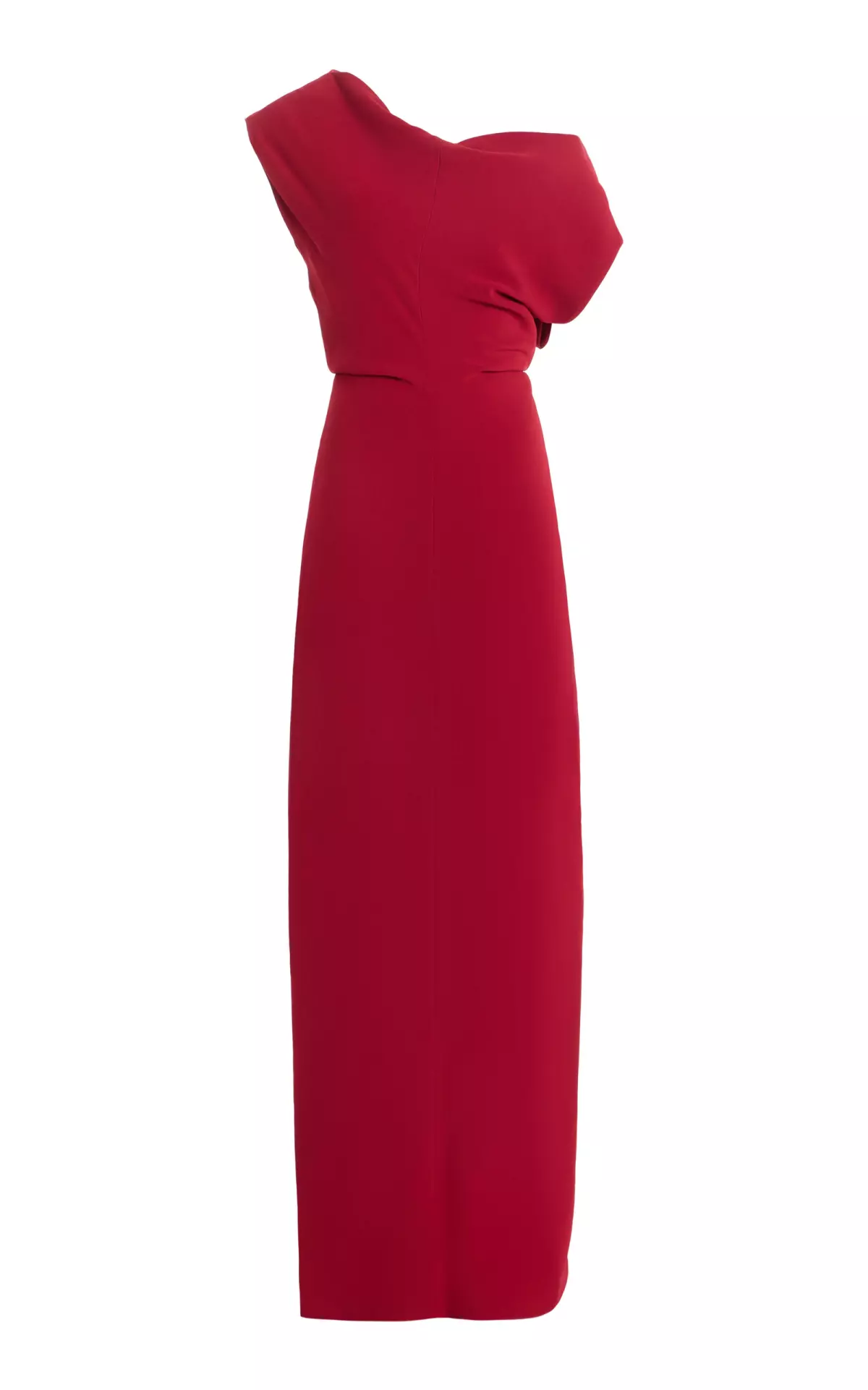Rosina Double-Crepe Maxi Dress