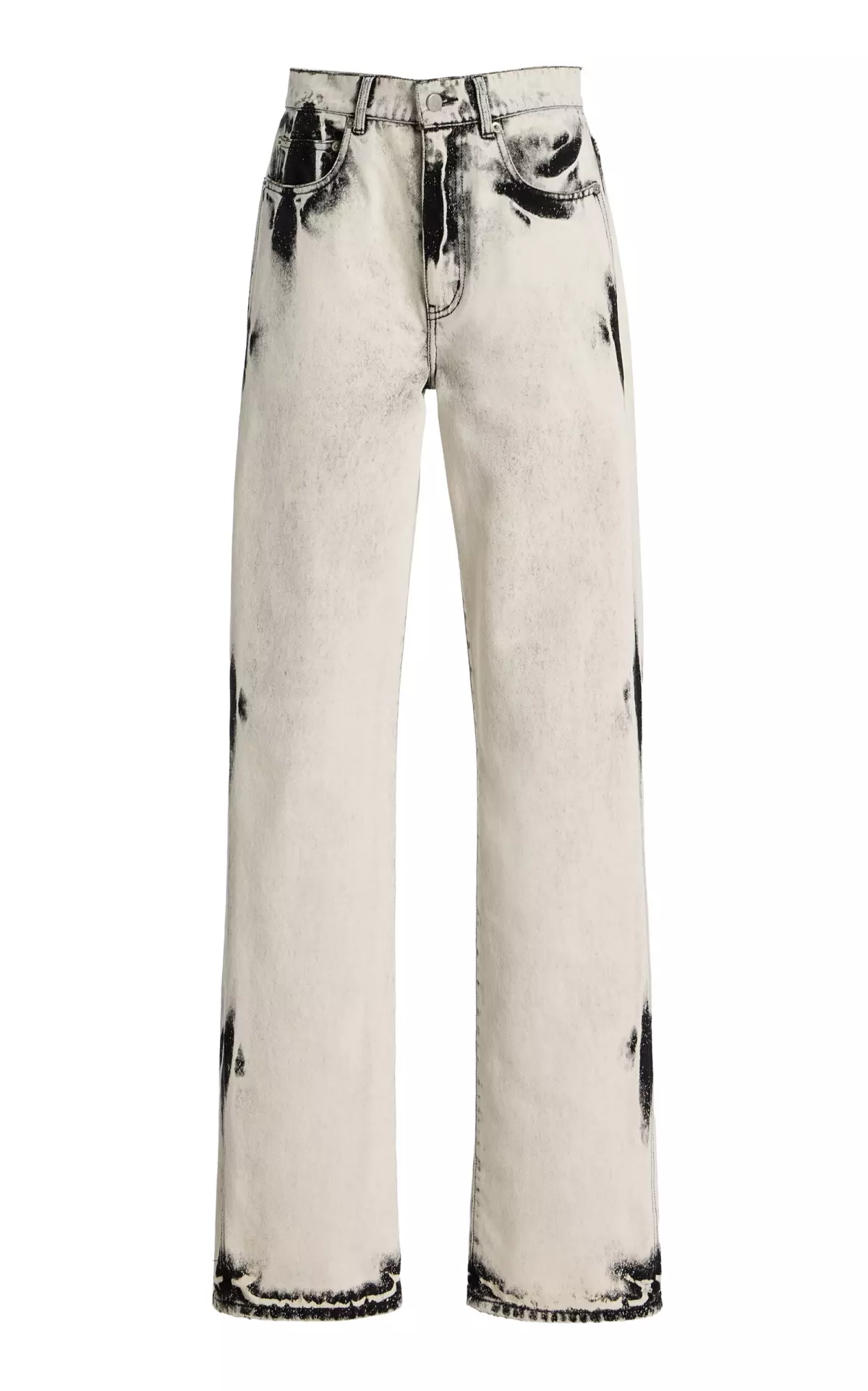 Ryman Rigid Mid-Rise Straight-Leg Jeans