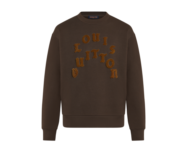 Le sweat-shirt Louis Vuitton Tuffetage qui redéfinit le style décontracté